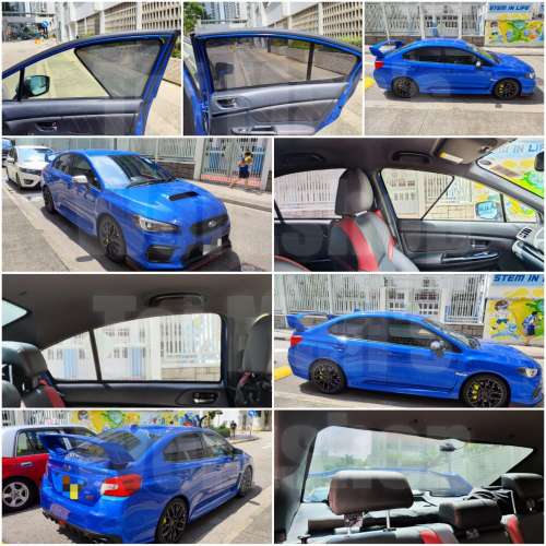 Subaru IMPREZA WRX STI 全車濾光窗網太陽擋