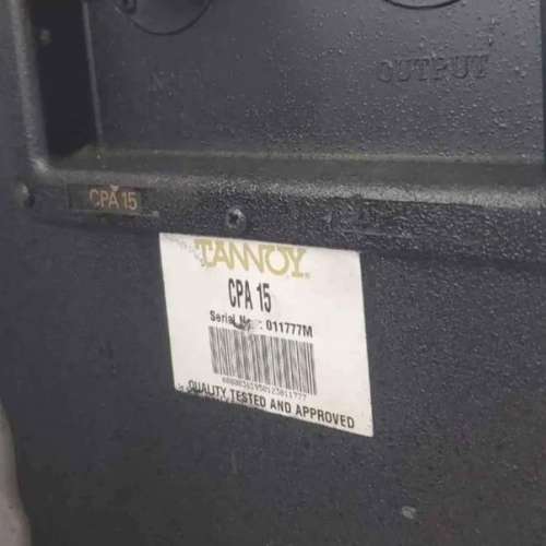 tannoy cpa15 專業監聽同軸喇叭一對 (15吋)