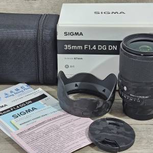 Sigma 35mm F1.4 DG DN Art Sony FE Mount