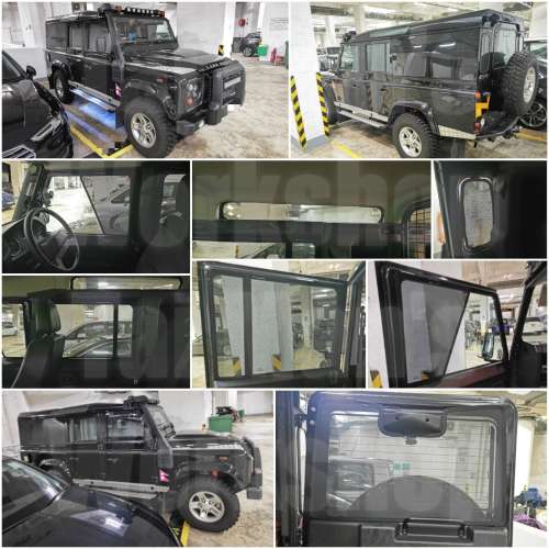 Landrover Defender 90 110 全車磁石濾光窗網太陽擋