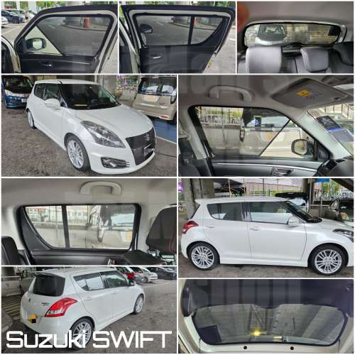 Suzuki Swift 的專車專用濾光窗網太陽擋
