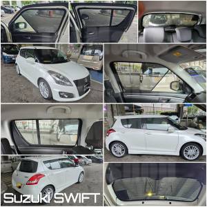 Suzuki Swift 的專車專用濾光窗網太陽擋