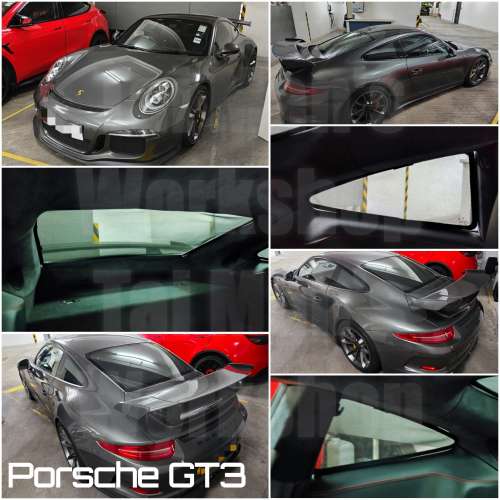 Porsche 996 997 991 后玻璃窗網太陽擋