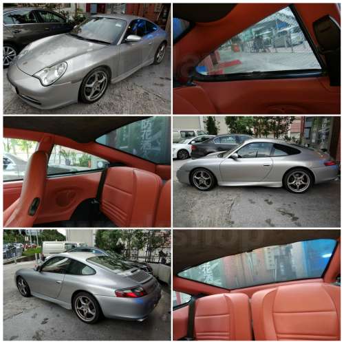 Porsche 996 997 991 后玻璃窗網太陽擋