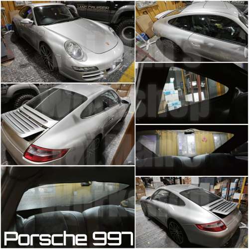 Porsche 996 997 991 后玻璃窗網太陽擋