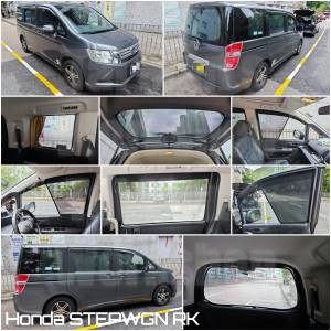 Honda Stepwgn Spada RK1 RK5 的專車專用濾光窗網太陽擋