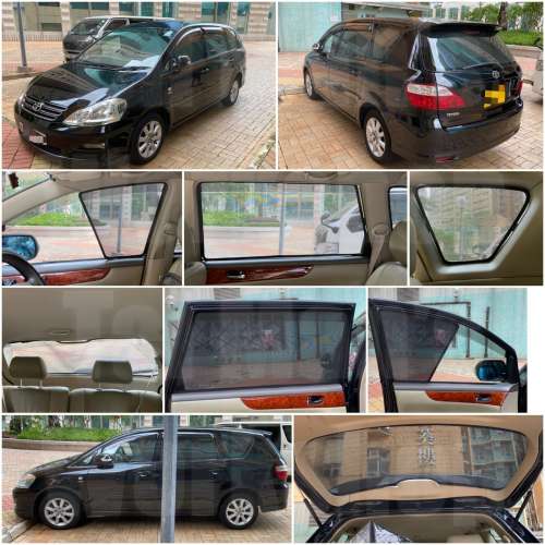 Toyota Picnic Ipsum 的專車專用濾光窗網太陽擋