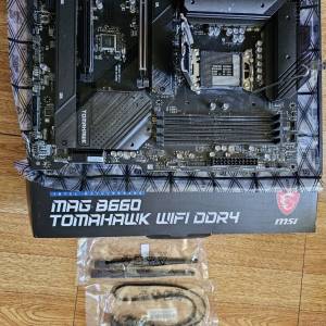MSI MAG B660 TOMAHAWK WIFI (DDR4) LGA 1700 / Intel CPU