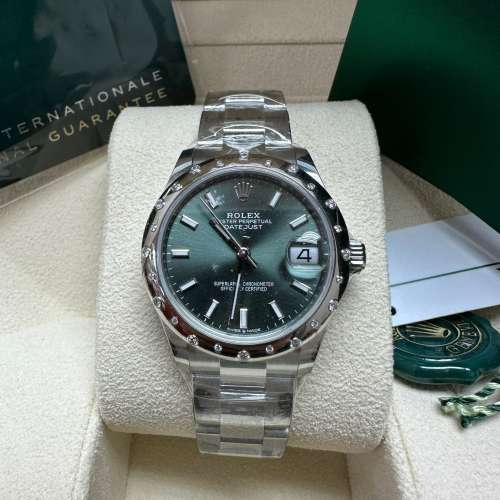 278344RBR Rolex Green Oyster 保卡全新全套