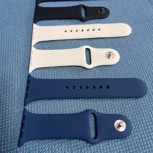 100%全新原裝  Apple Watch S10 46mm SM碼/黑色/丹寧藍/星光色／運動錶帶.錶帶有序...