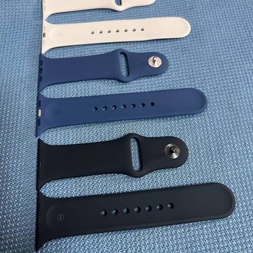 100%全新原裝  Apple Watch S10 46mm SM碼/黑色/丹寧藍/星光色／運動錶帶.錶帶有序...