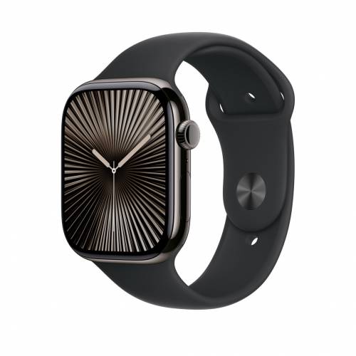 100%全新原裝  Apple Watch S10 46mm SM碼/黑色/丹寧藍/星光色／運動錶帶.錶帶有序...