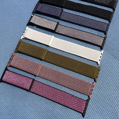 100% 全新絕版原裝Apple Watch Nike亮粉紅色/煙紫色/橄欖色/雪峰白色/淺 灰色/心動...
