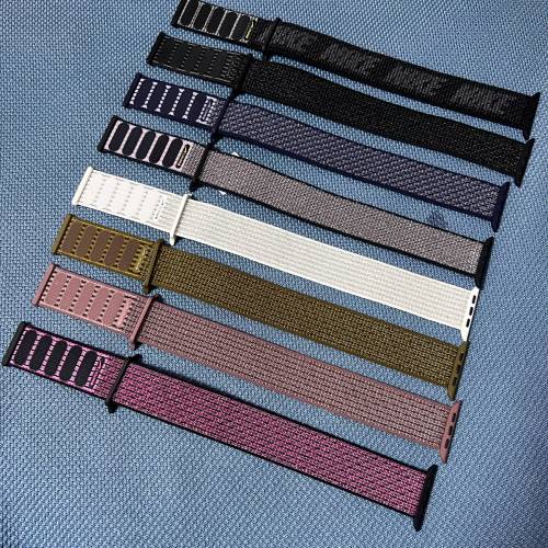 100% 全新絕版原裝Apple Watch Nike亮粉紅色/煙紫色/橄欖色/雪峰白色/淺 灰色/心動...