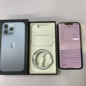 99%New iPhone 13 Pro  1TB 藍色 香港行貨 電池98% 自用首選超值