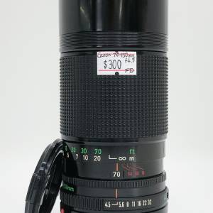 98% New Canon 70-150mm F4.5 手動鏡頭, 深水埗門市可購買