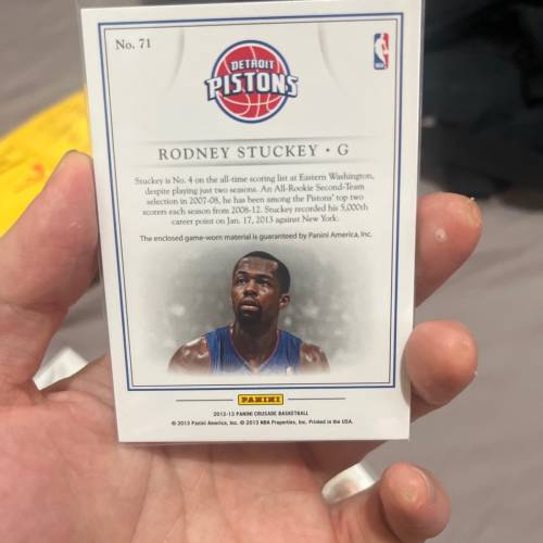 （NBA球星卡）Crusade gameworn/used materials cards