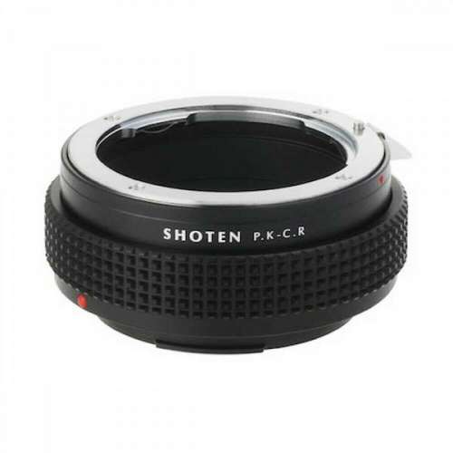 SHOTEN Pentax K PK Lens To Canon EOS R Mount Adaptor (金屬接環)
