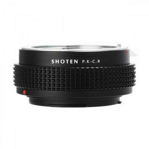 SHOTEN Pentax K PK Lens To Canon EOS R Mount Adaptor (金屬接環)
