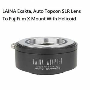 LAINA Exakta, Auto Topcon SLR Lens To FujiFilm X-Series Mirrorless Cameras 神力...