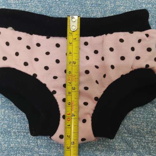 二手粉紅波點狗狗生理褲 安全褲 可水洗 母狗禮貌褲 狗仔褲 衛生褲 狗專用尿褲