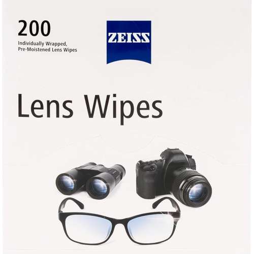 Zeiss Lens Cleaning Wipes  蔡司專業光學擦鏡紙 (200pcs)