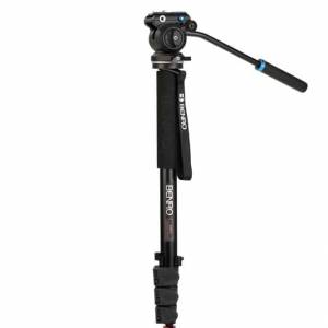 Benro – S Pro A38FD Classic Aluminum Monopod, Flip lock, S2PRO Head 單腳架連雲...