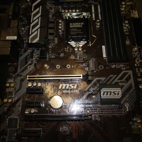 MSI  B360-A PRO ATX主版 正版 (windows10Pro)Socket 1151 支援8、9代CPU