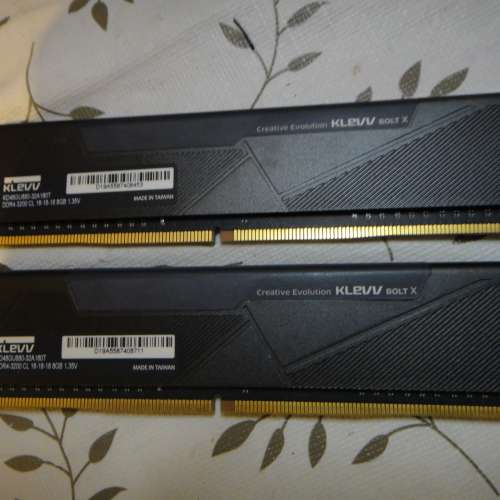 Desktop Ram KLEVV  8GBx2共16GB DDR4 3200