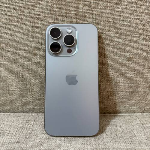 iPhone 15 Pro 128G 原色 電池91