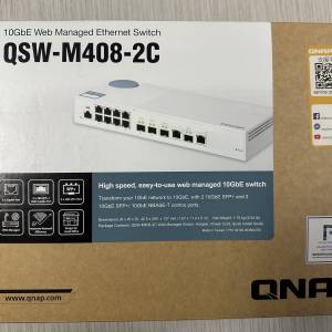 QNAP L2 Web管理型 10GbE QSW- M408-2C