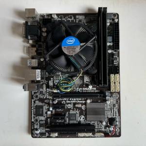 技嘉 B85M-HD3、G1840、12GB