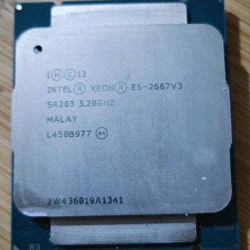 intel CPU E5 2667 V3 x2