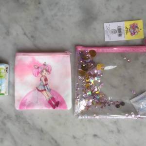 $50 100% 全新 未開封 美少女戰士 SailorMoon Cosmos 限定手提化妝袋 - Holy Light...