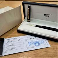 Mont Blanc Fountain Pen Nib F MB106513全新萬寶龍墨水筆 14K金筆尖綴以鍍銠鑲飾 ...