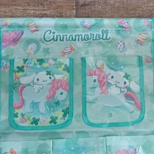 全新 Sanrio Cinnamoroll 玉桂狗 掛袋 收納袋 掛牆袋
