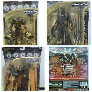 全新麥法蘭再生俠玩具機械人模型New Mcfarlane spawn toys Giant robot