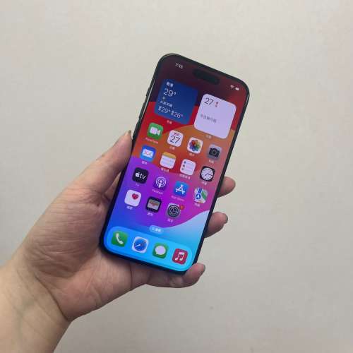 電子之家，性價比高，高質靚iPhone😍✨/港行Apple iPhone 15 pro/1Tb/黑色/有保養