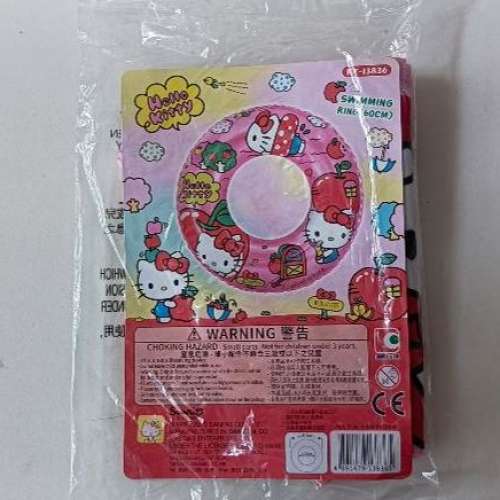 全新 Sanrio Hello Kitty 小童 水泡 游泳圈 swim wing