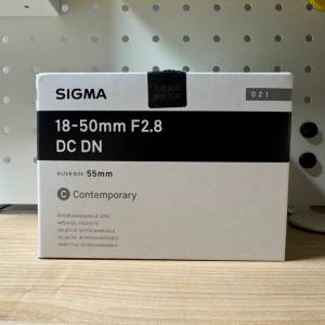 Sigma 18-50mm F2.8 DC DN for Sony E mount