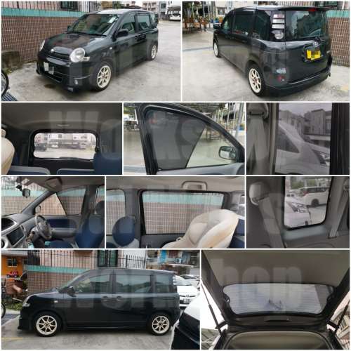 NCP81 Sienta 全車磁石濾光窗網太陽擋