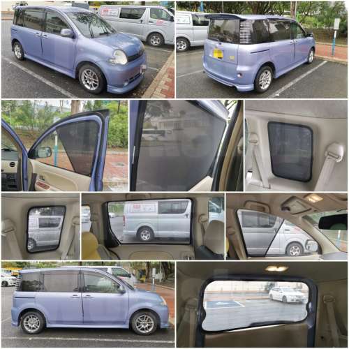 NCP81 Sienta 全車磁石濾光窗網太陽擋