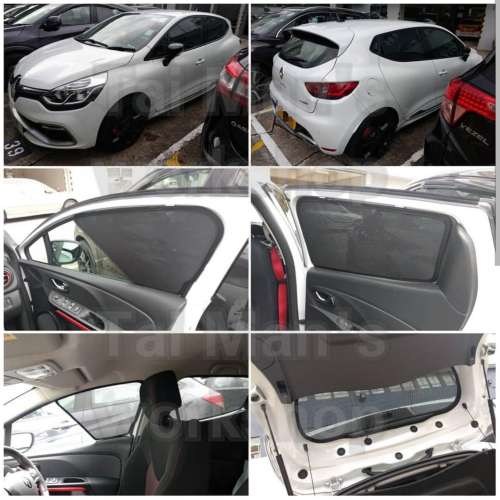 Renault Zoe Clio Megane 全車磁石濾光窗網太陽擋