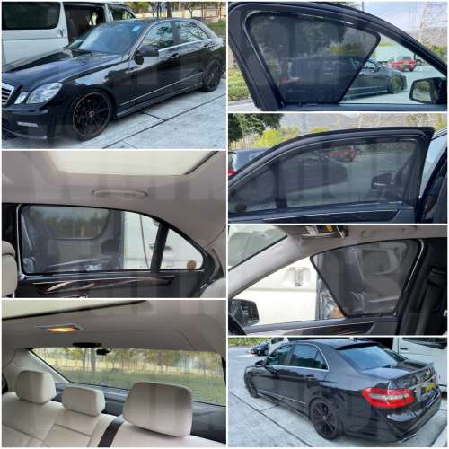平治 Eclass 全車磁石濾光窗網太陽擋W212E200E250E300E350E53E63AMG