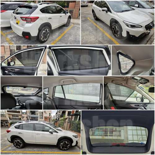 Subaru XV Crosstrek 全車磁石濾光窗網太陽擋