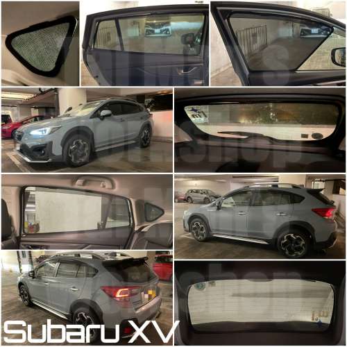 Subaru XV Crosstrek 全車磁石濾光窗網太陽擋