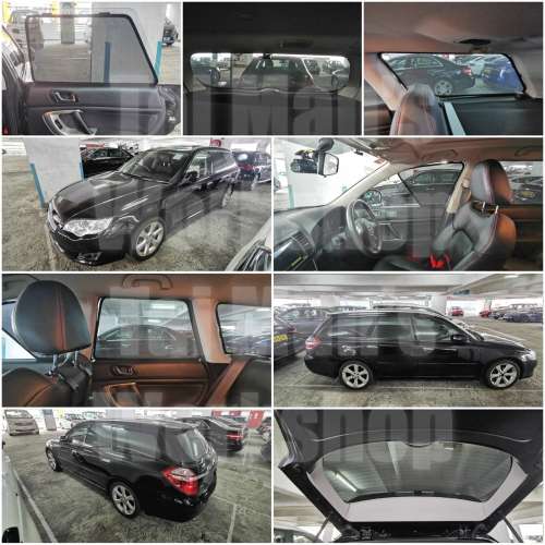 Subaru Legacy 全車磁石濾光窗網太陽擋