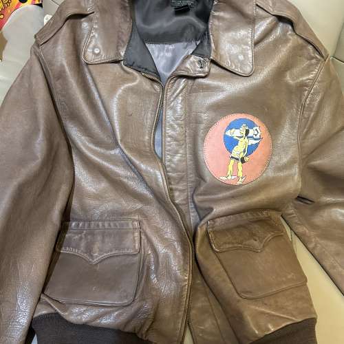 A2 USAF military leather jacket