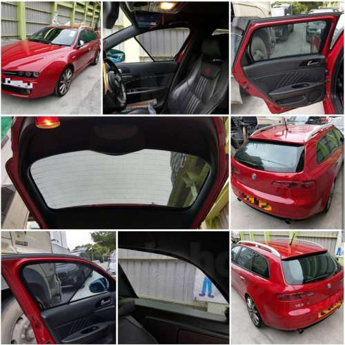 Alfaromeo Giulietta 156 159 的專車專用濾光窗網