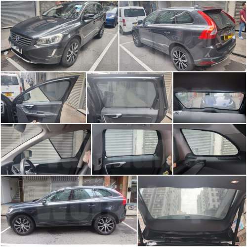 Volvo XC60 XC90 S80 S60 S40 V40 XC40 Polestar 850 全車磁石濾光窗網太陽擋